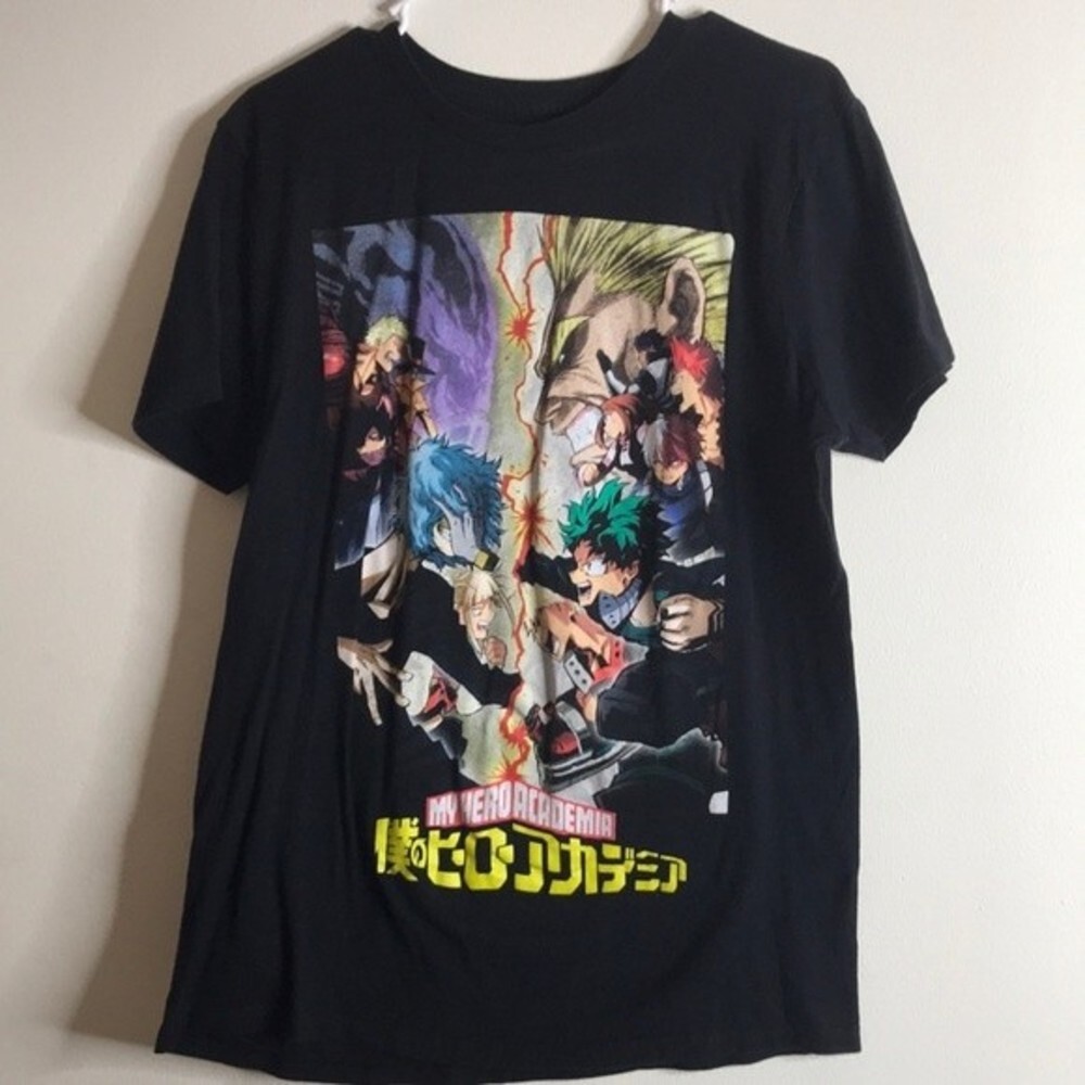 My Hero Academia Anime Short Sleeve Graphic Tee T-Shirt size large